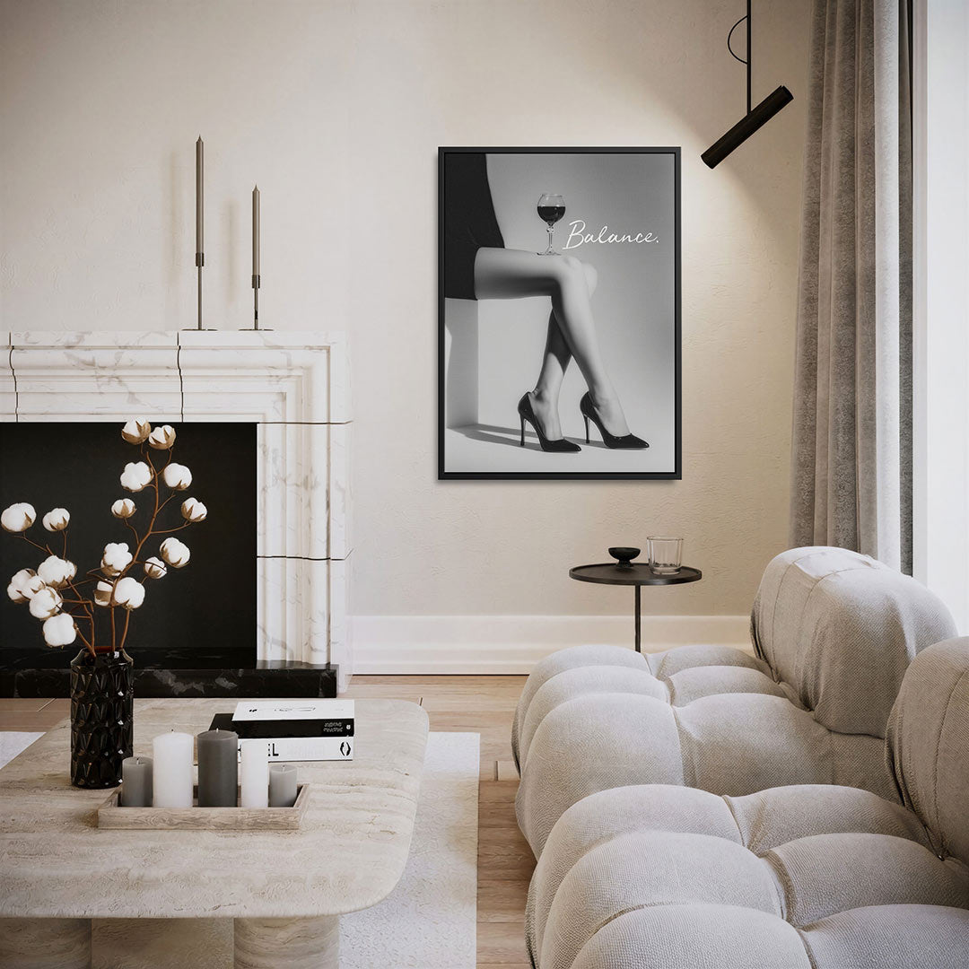 Elegante balans Kunstwerk