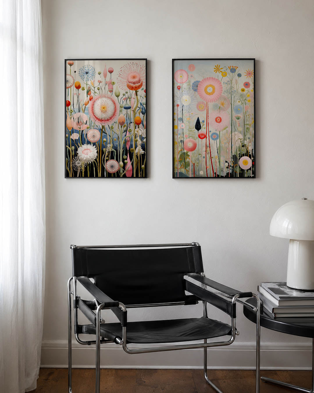 Bloemrijke fantasie Posterset