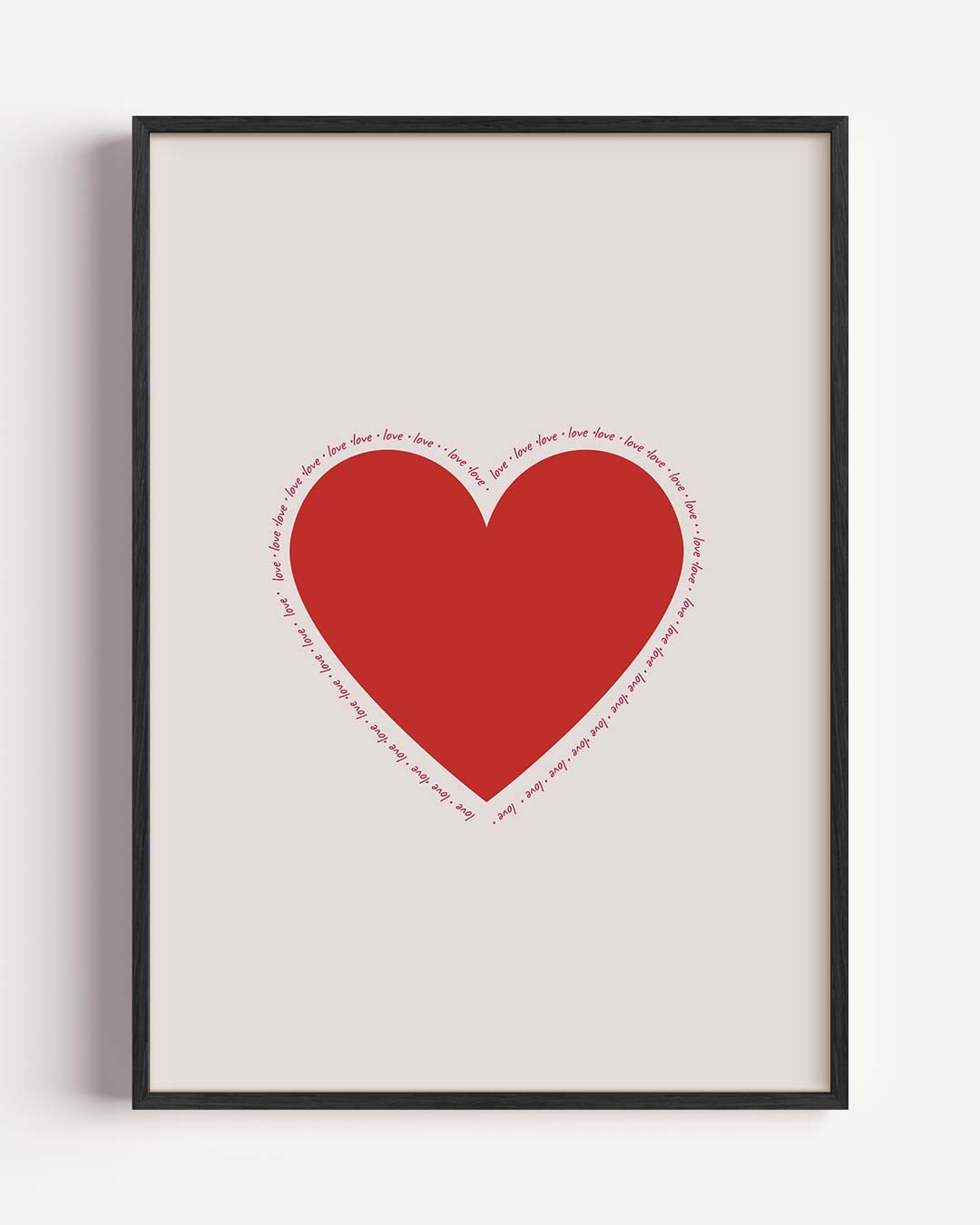 Love Hart Poster-WallArtistic