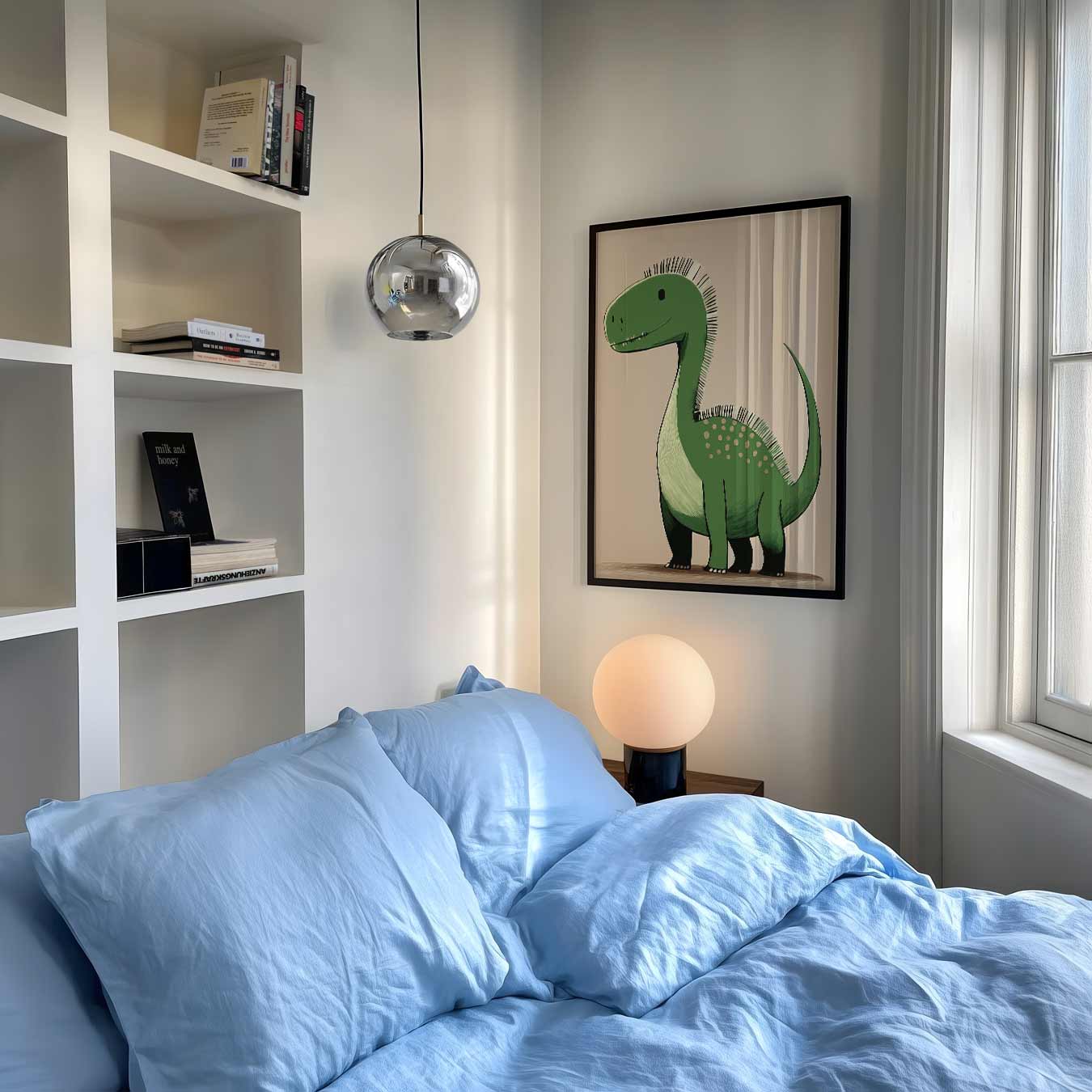Schattige Dinosaur Poster-WallArtistic