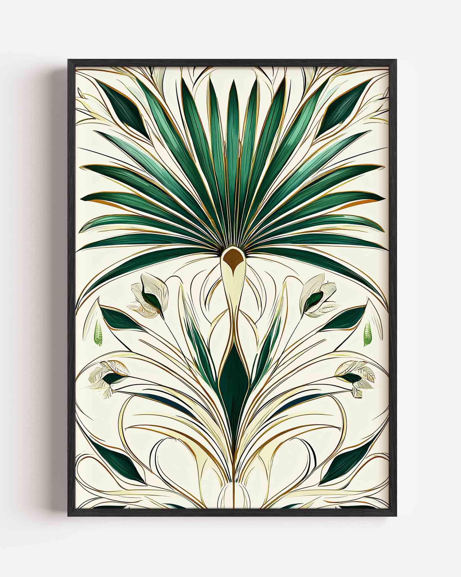 Groene bladeren Poster