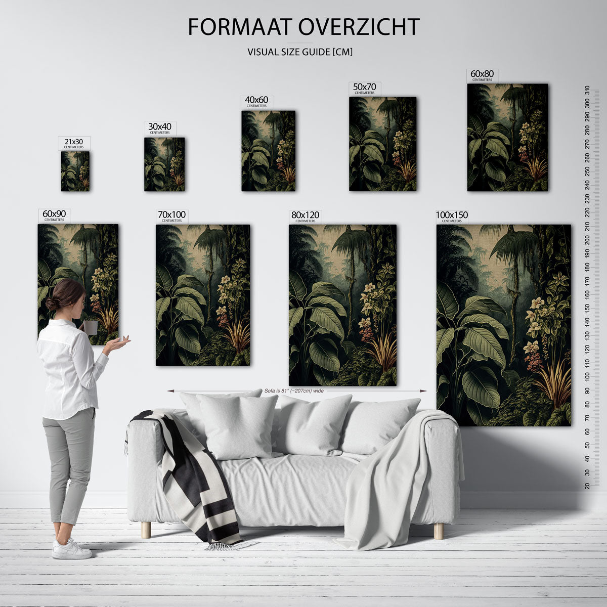 Tropische planten Poster