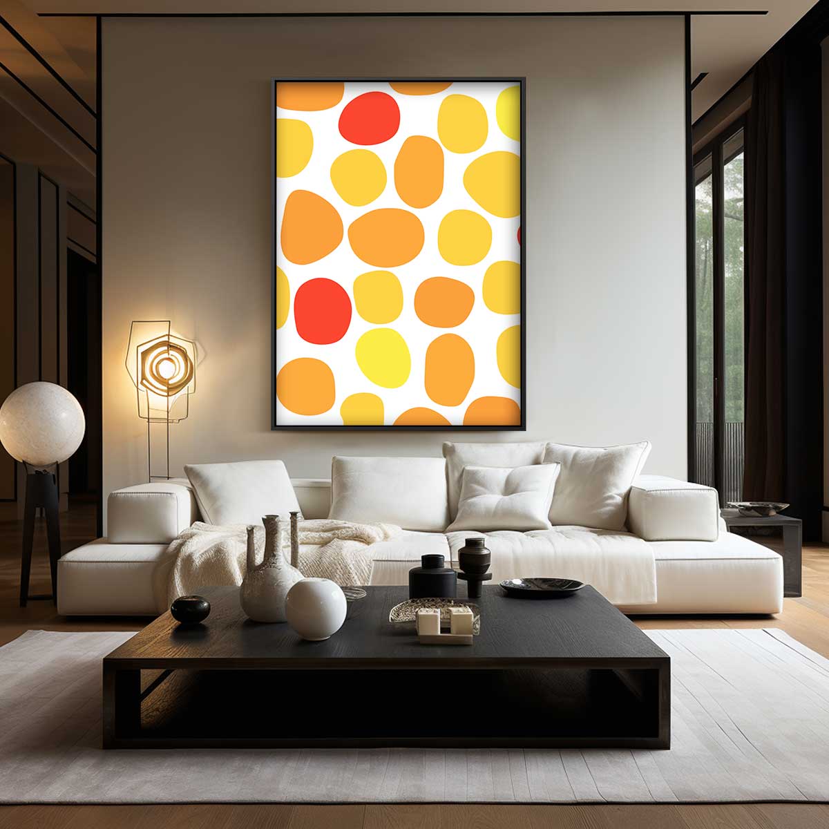 Vrolijke Kleurenmix Wanddecoratie Kunstwerk-canvas-dibond-plexiglas-wanddecoratie-WallArtistic