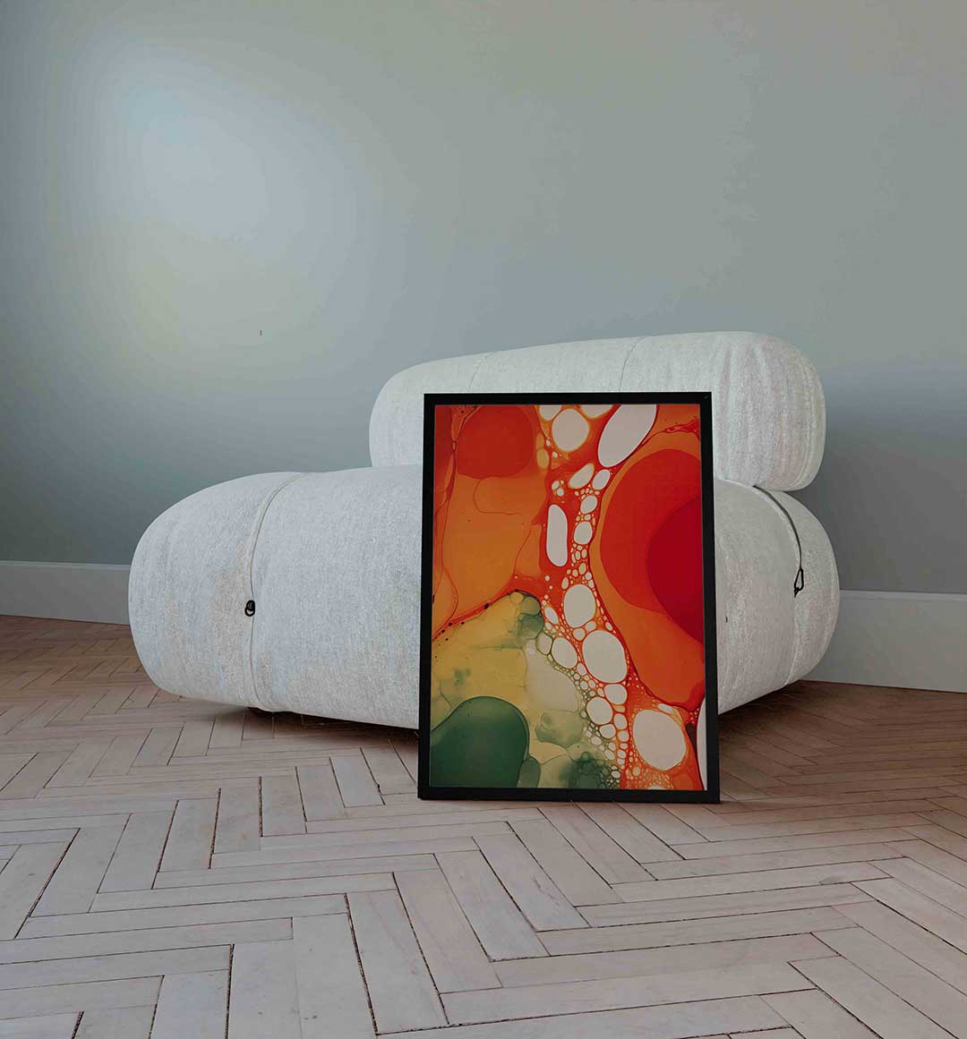 Abstracte vormen Poster