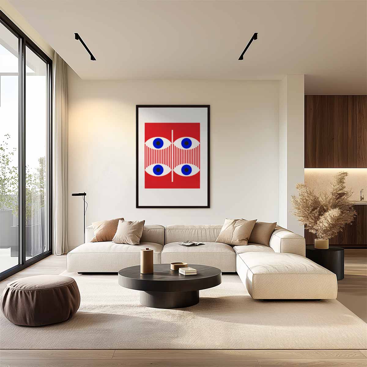 Blik van de Kunstenaar Kunstwerk-canvas-dibond-plexiglas-wanddecoratie-WallArtistic