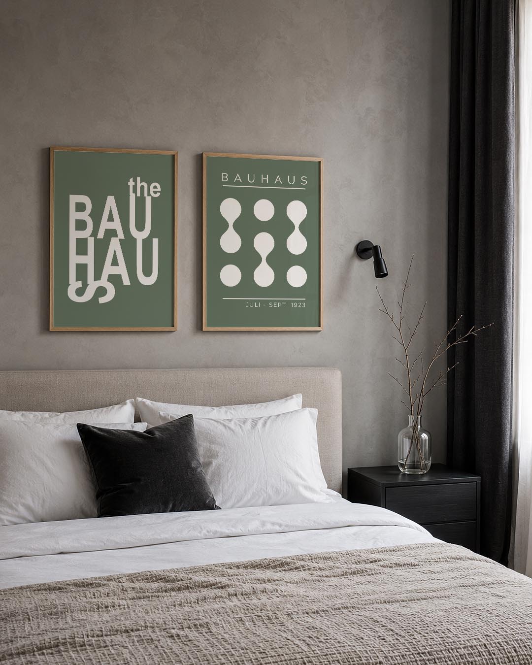Typografisch spel Posterset