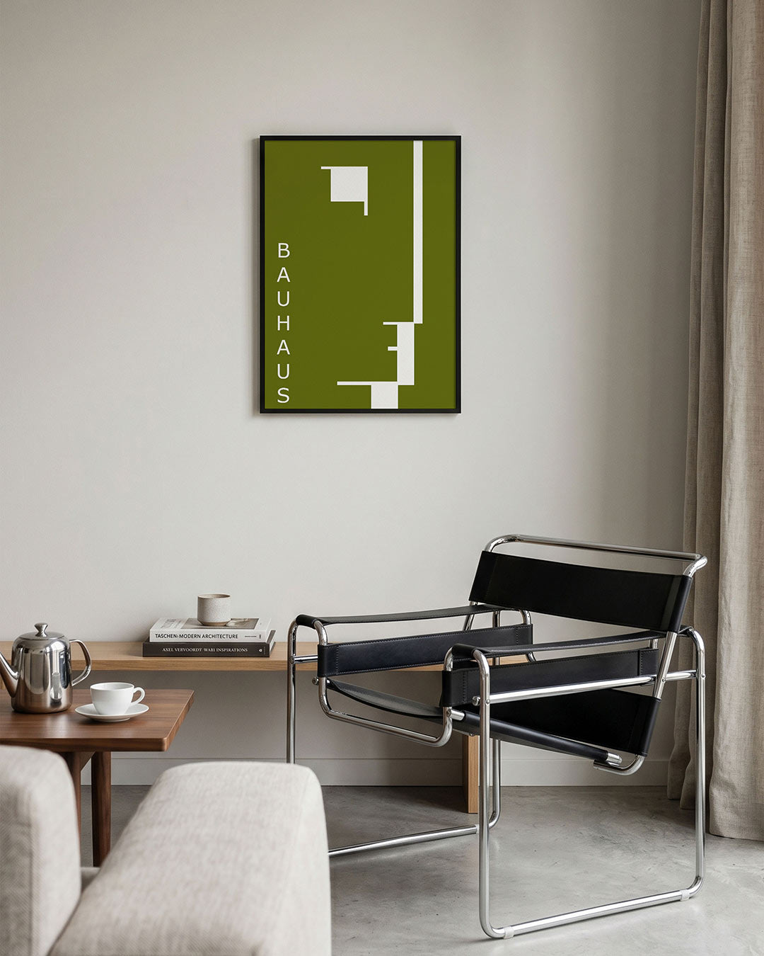 Vorm en lijnenspel Poster