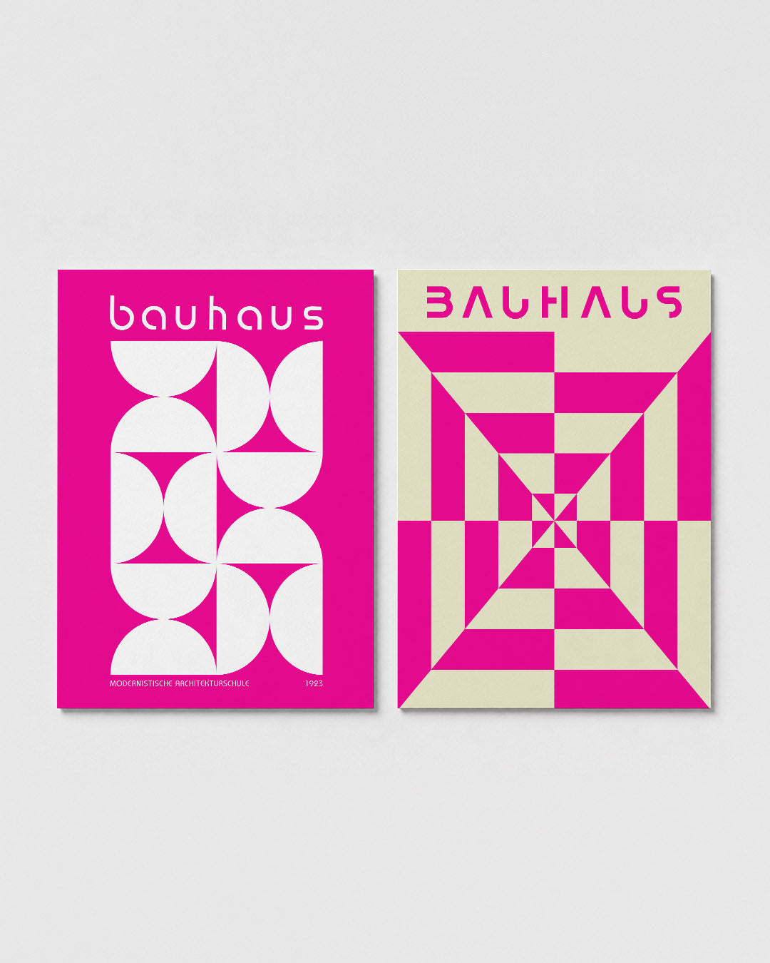 Vormen en kleurvlakken Posterset