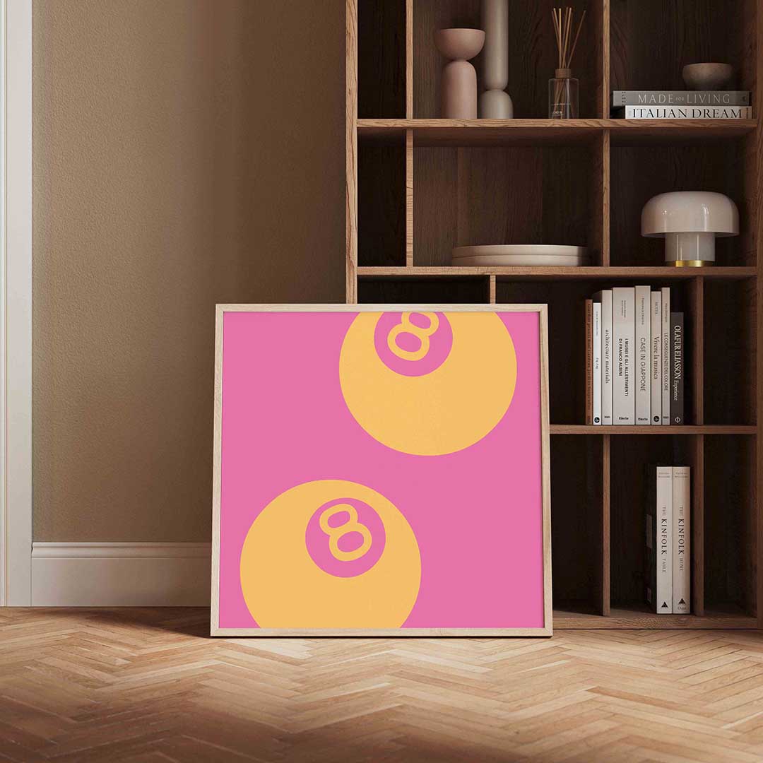 Biljartballen Poster