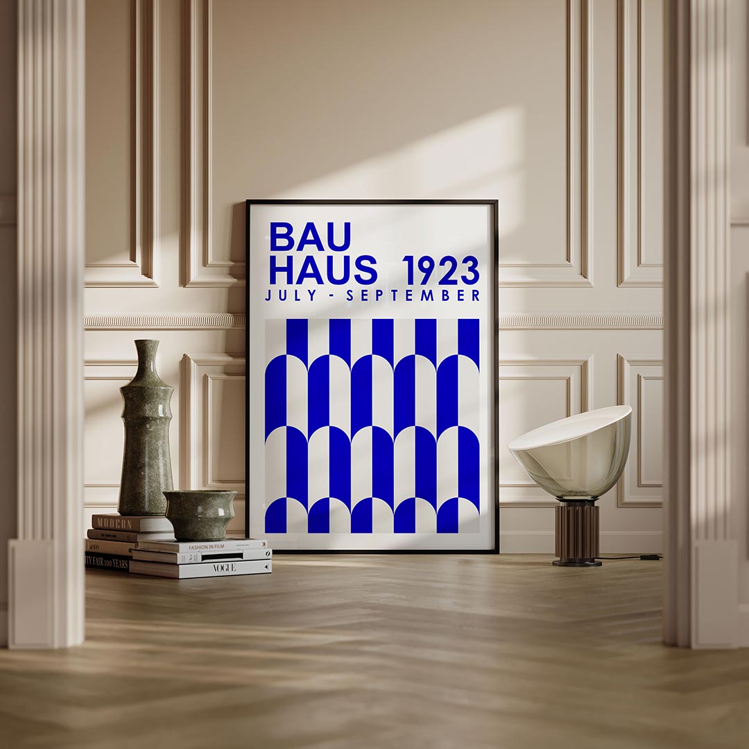 Vormritme en kleur Poster