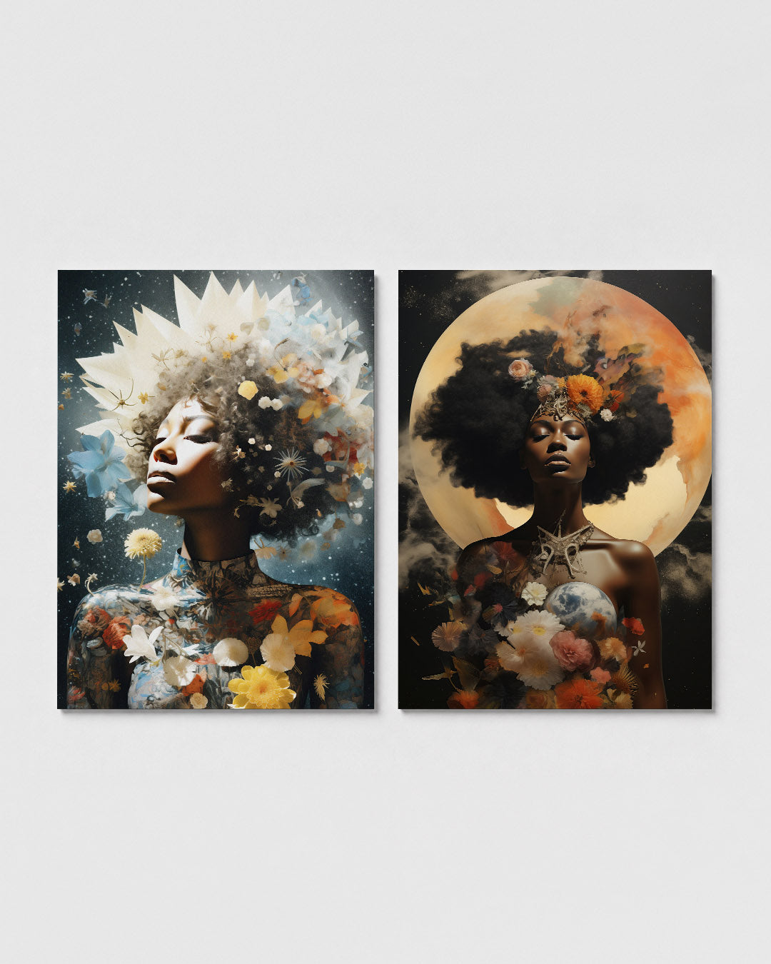 Bloemrijke droom Posterset