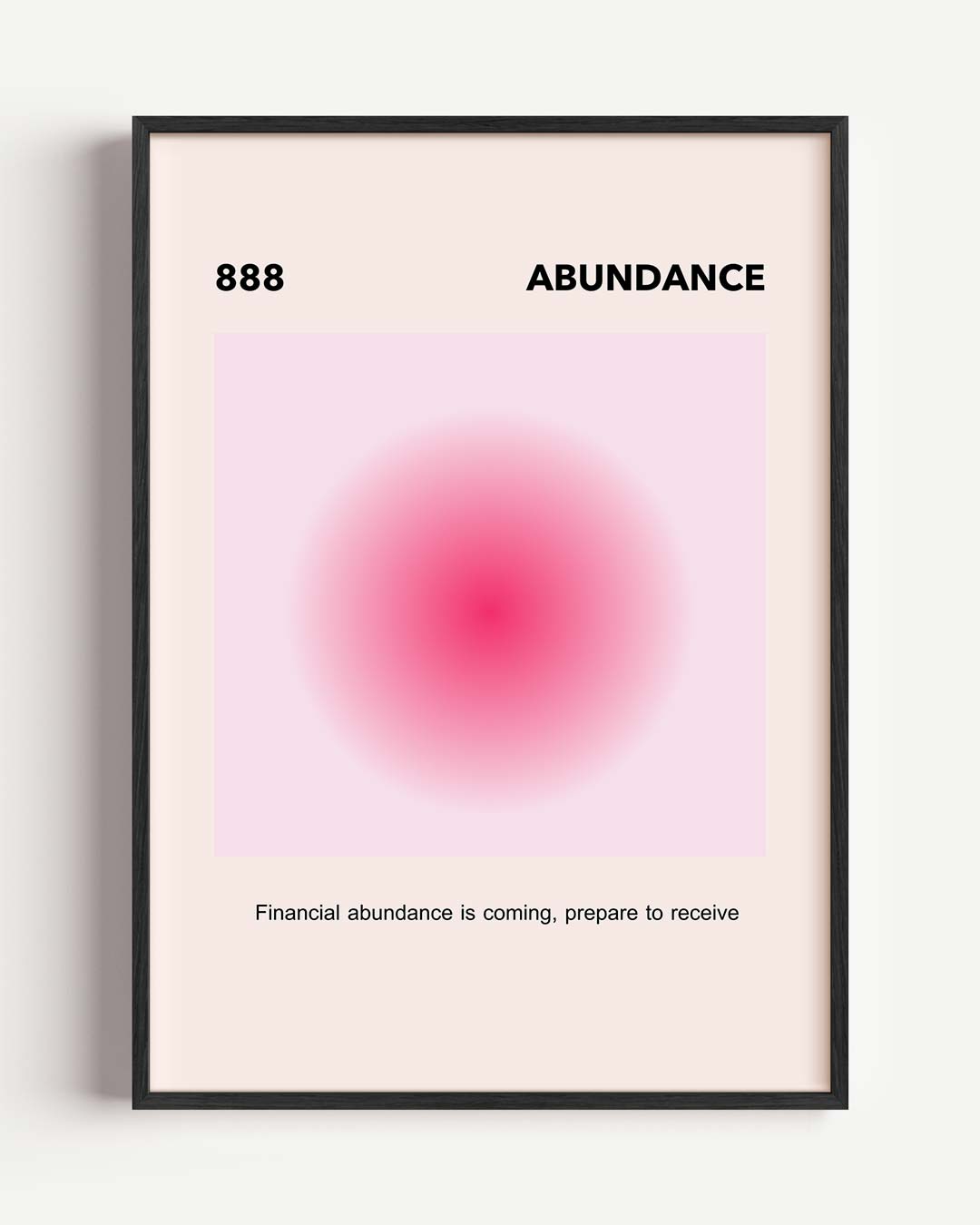 Inspirerende Abundance Poster-WallArtistic