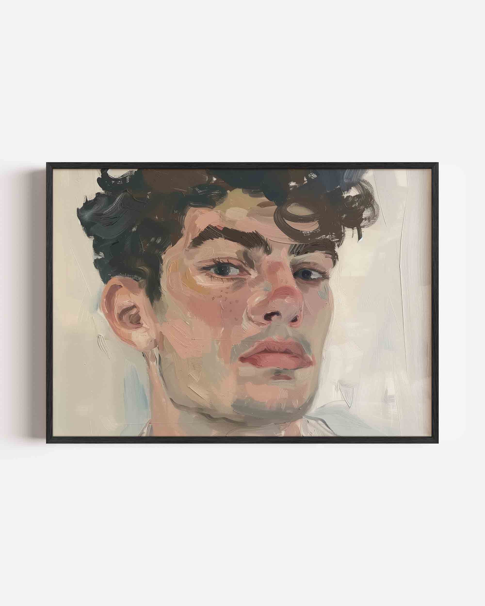 Portret van een persoon Poster