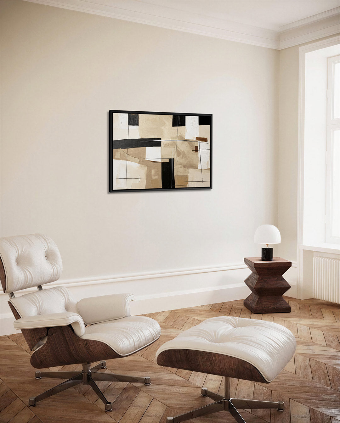 Geometrische vormen Kunstwerk