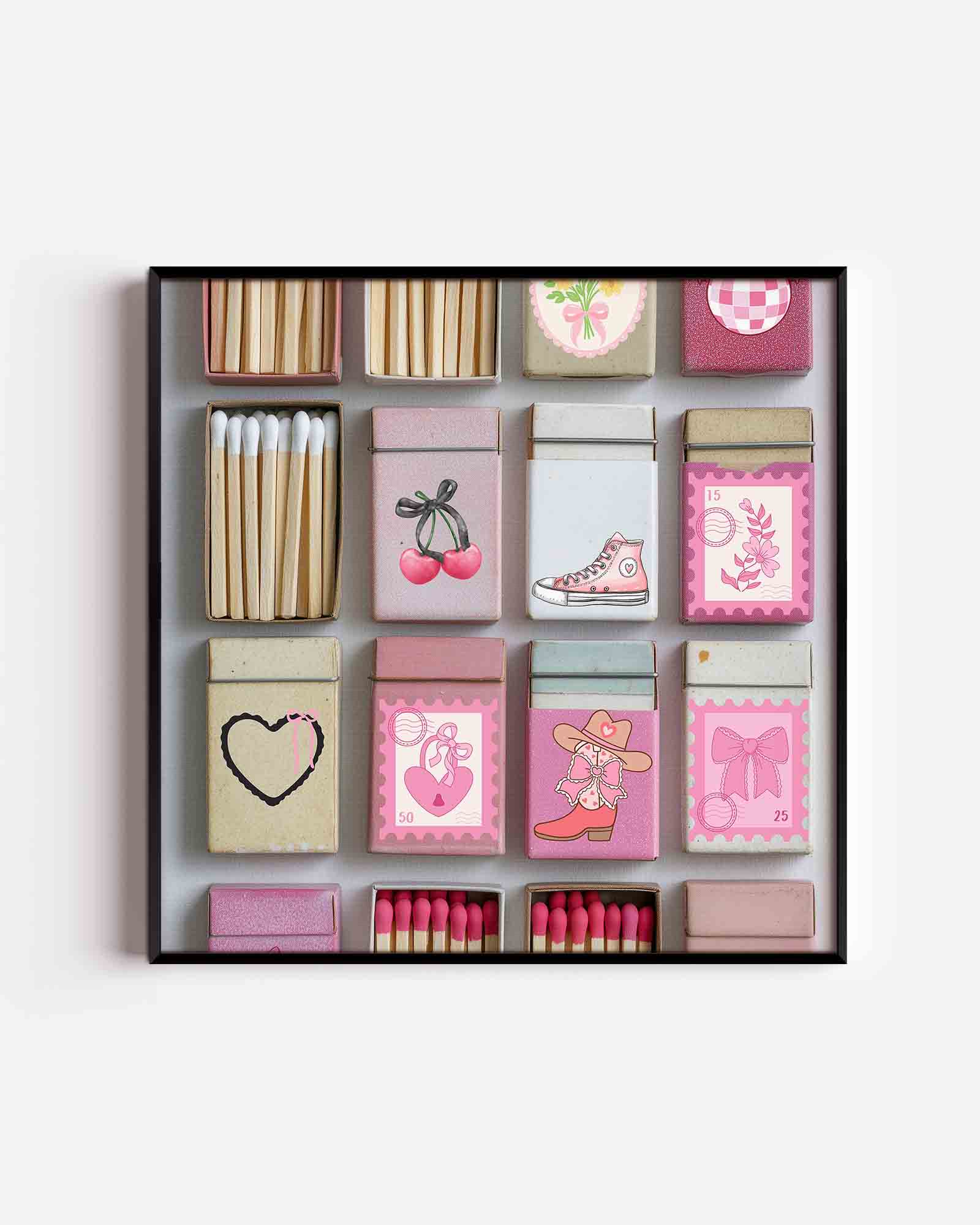 Roze luciferdoosjes Poster