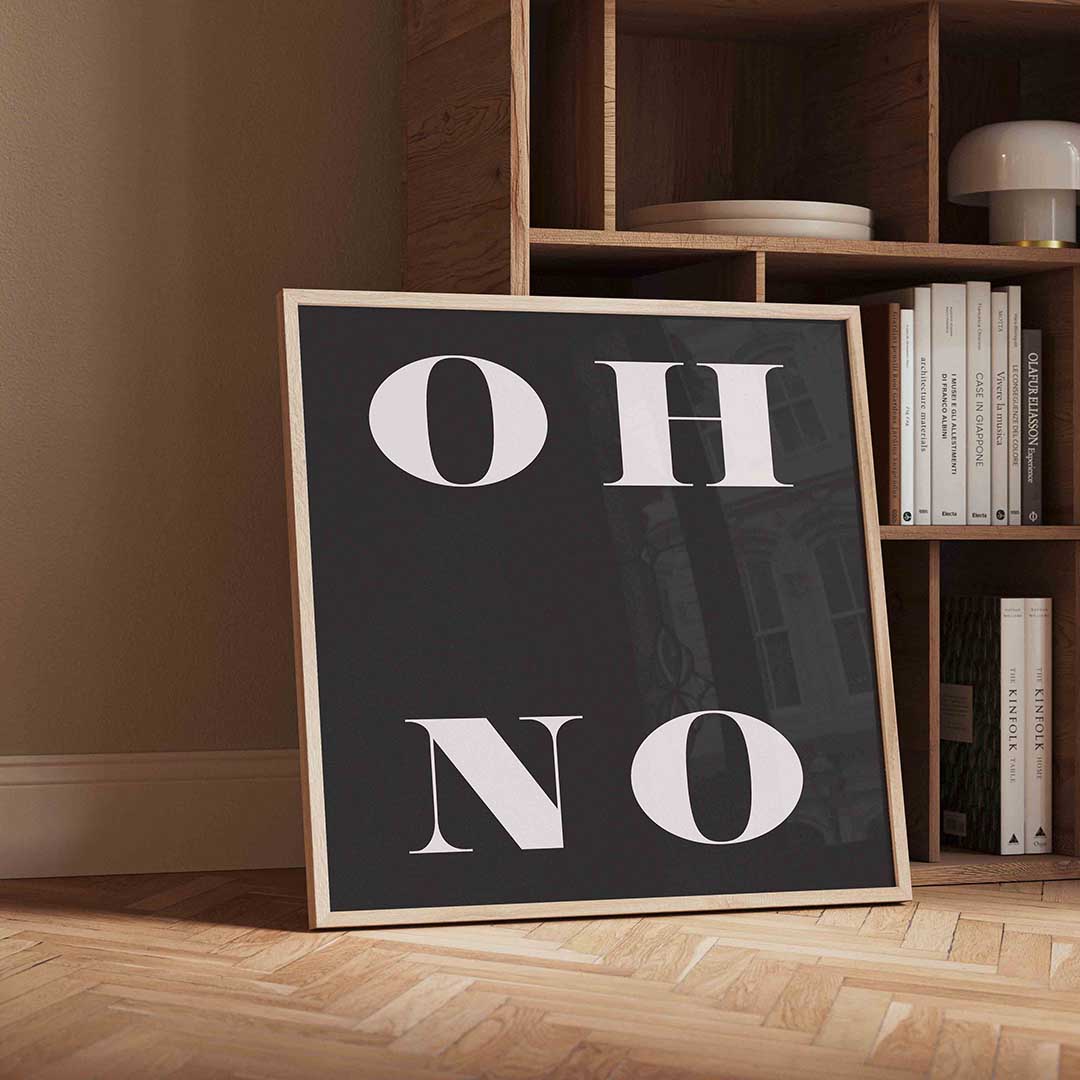 Oh no Poster
