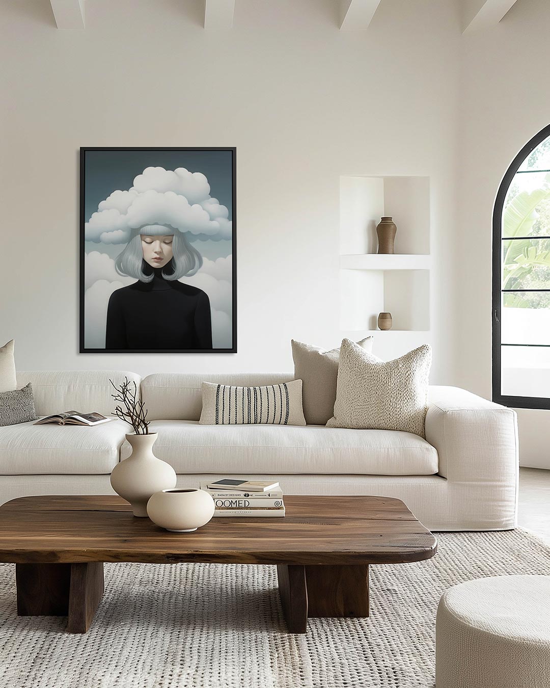 Dromerige wolken Kunstwerk