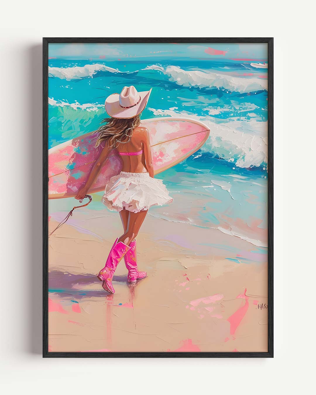 Strandavontuur Poster-WallArtistic