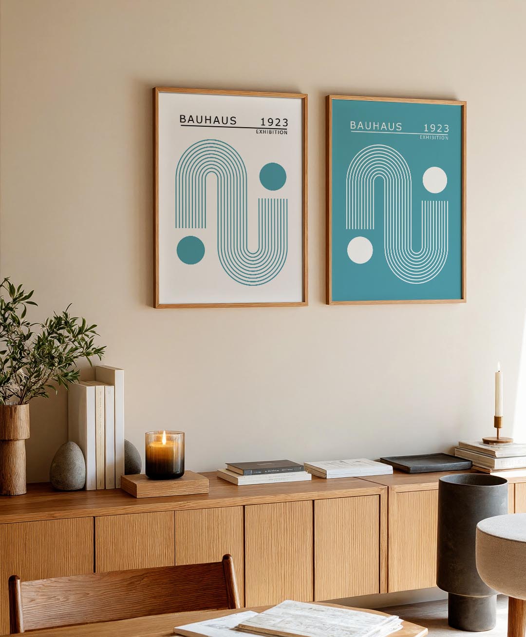 Lijnen en cirkels Posterset