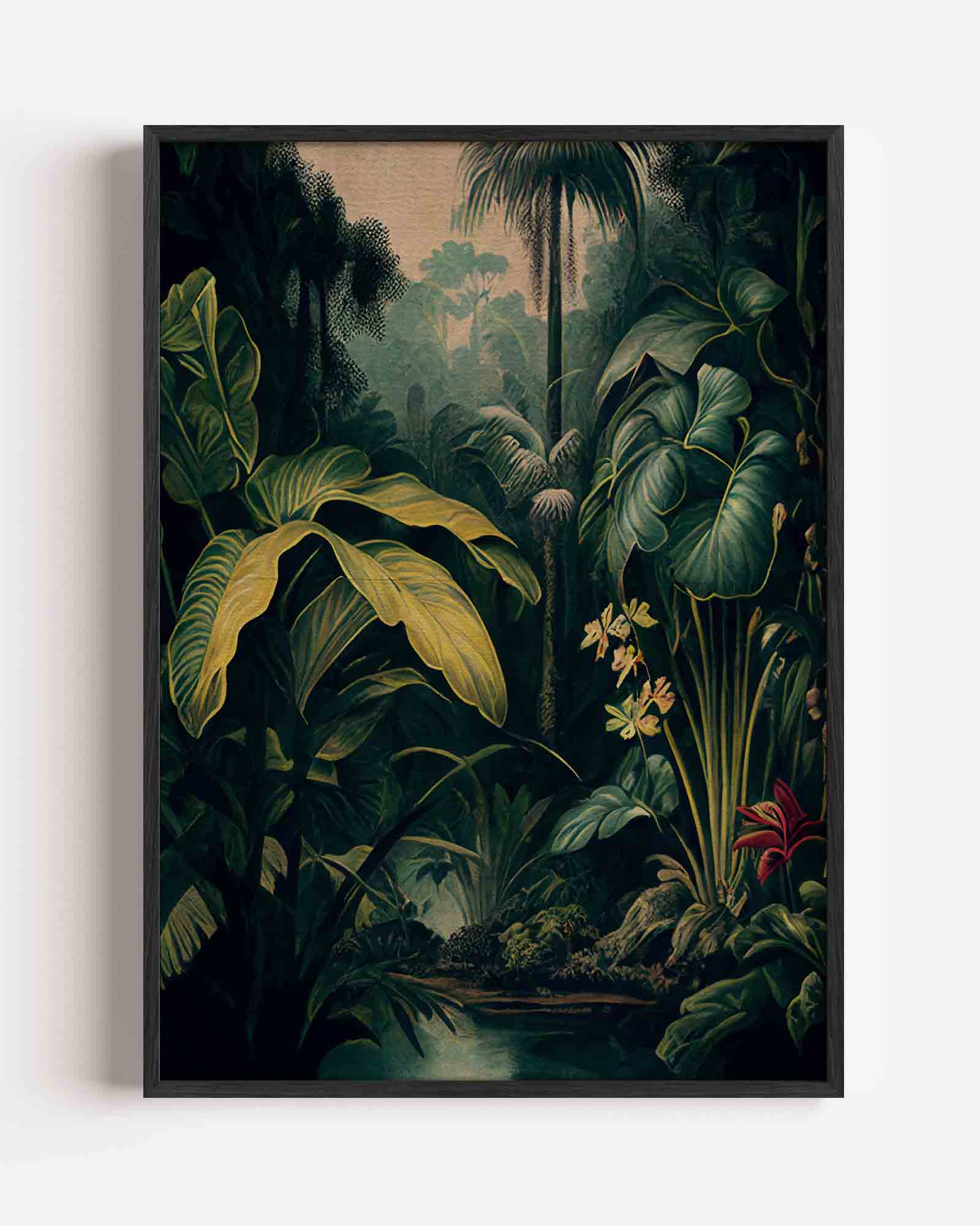 Tropische bladeren Poster