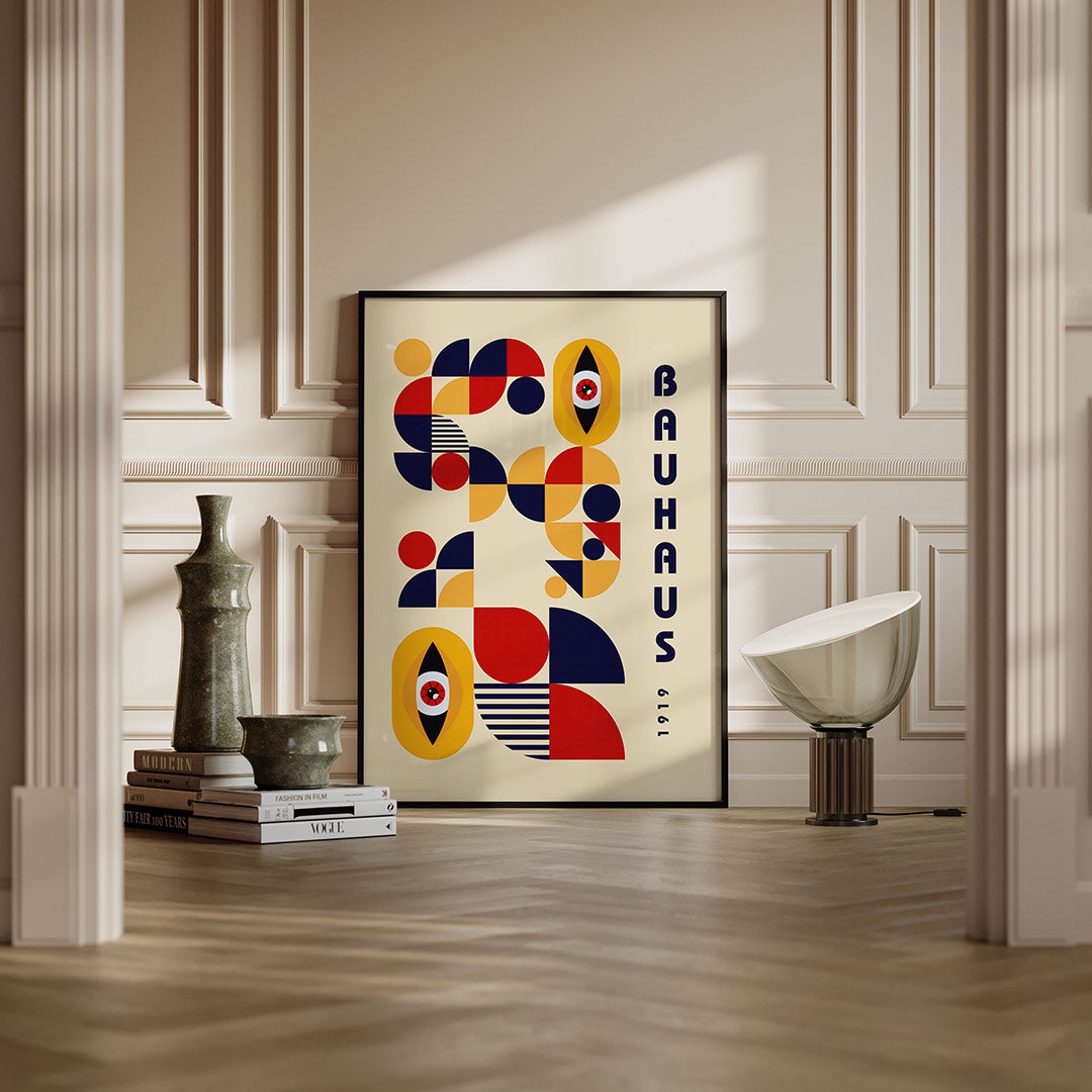 Vormen en vlakkenspel Poster