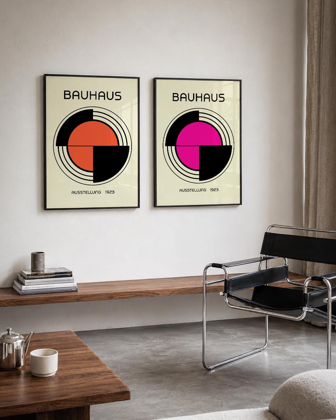 Cirkel en lijnen Posterset