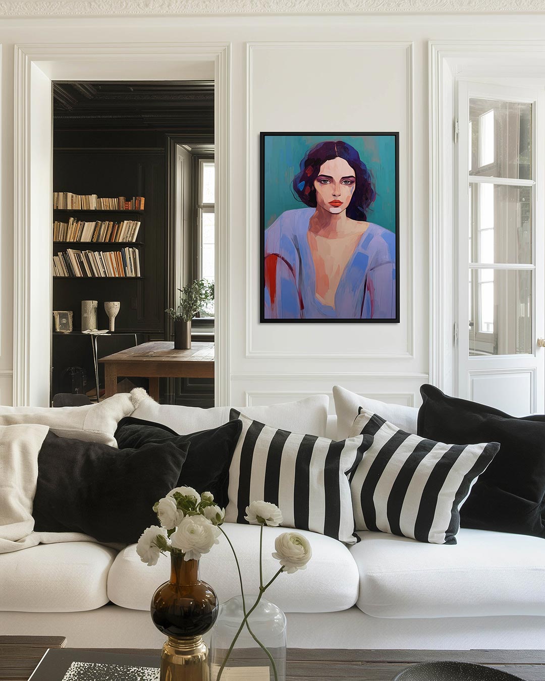 Portretstudie Kunstwerk