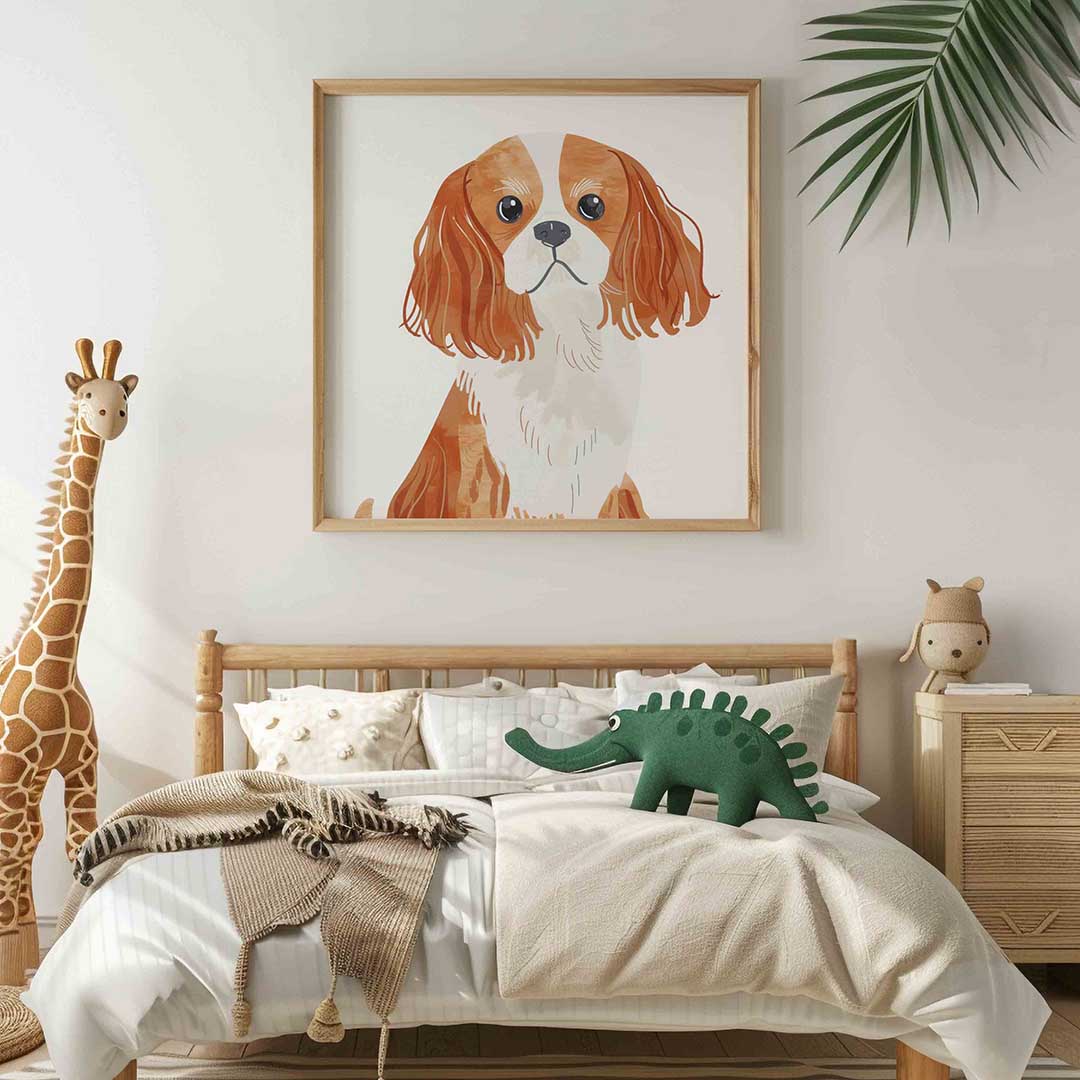 Hond met lange oren Poster