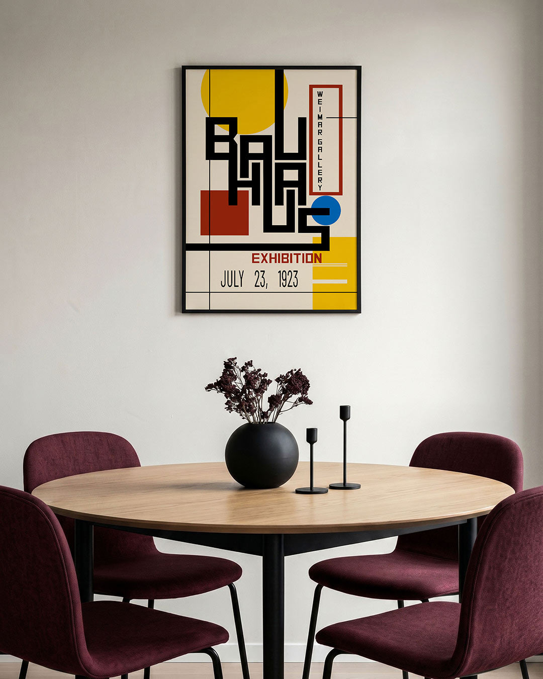 Vorm en kleur Poster