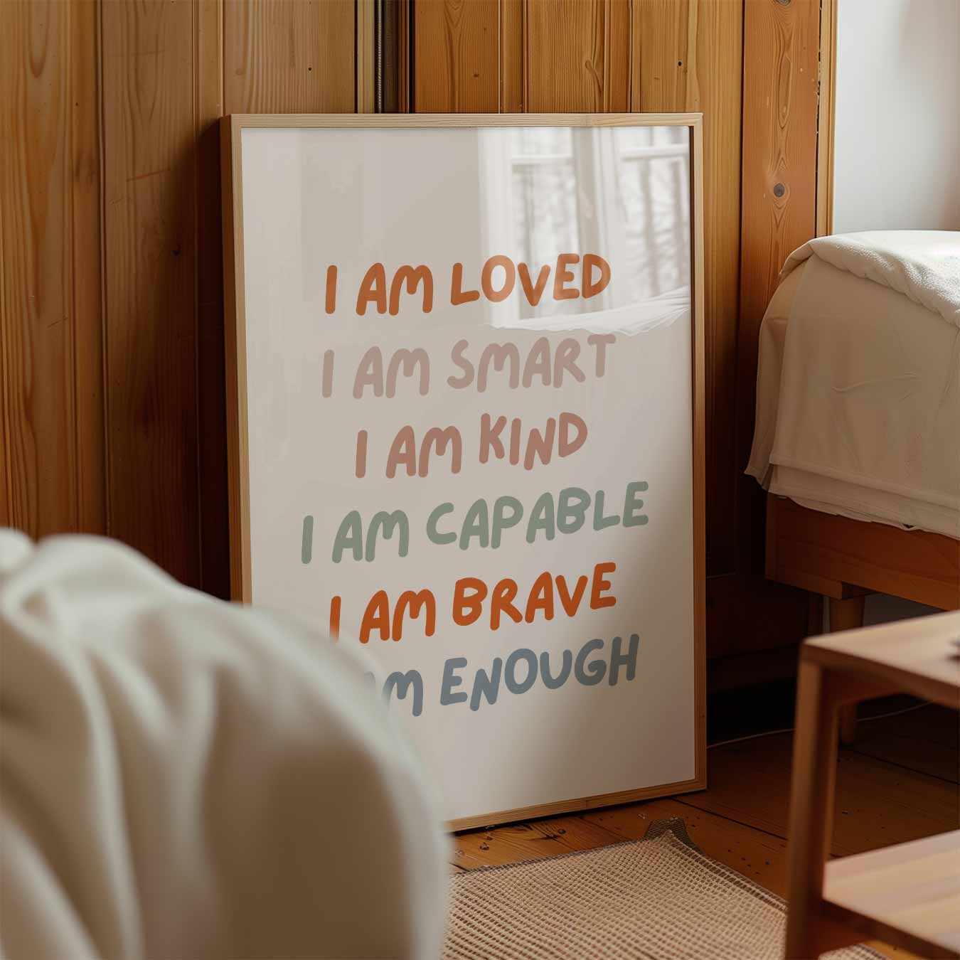 Inspirerende Dagelijkse Mantra Poster-WallArtistic