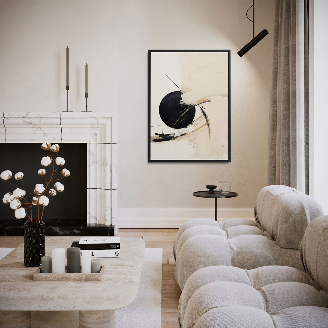 Cirkelcompositie Kunstwerk