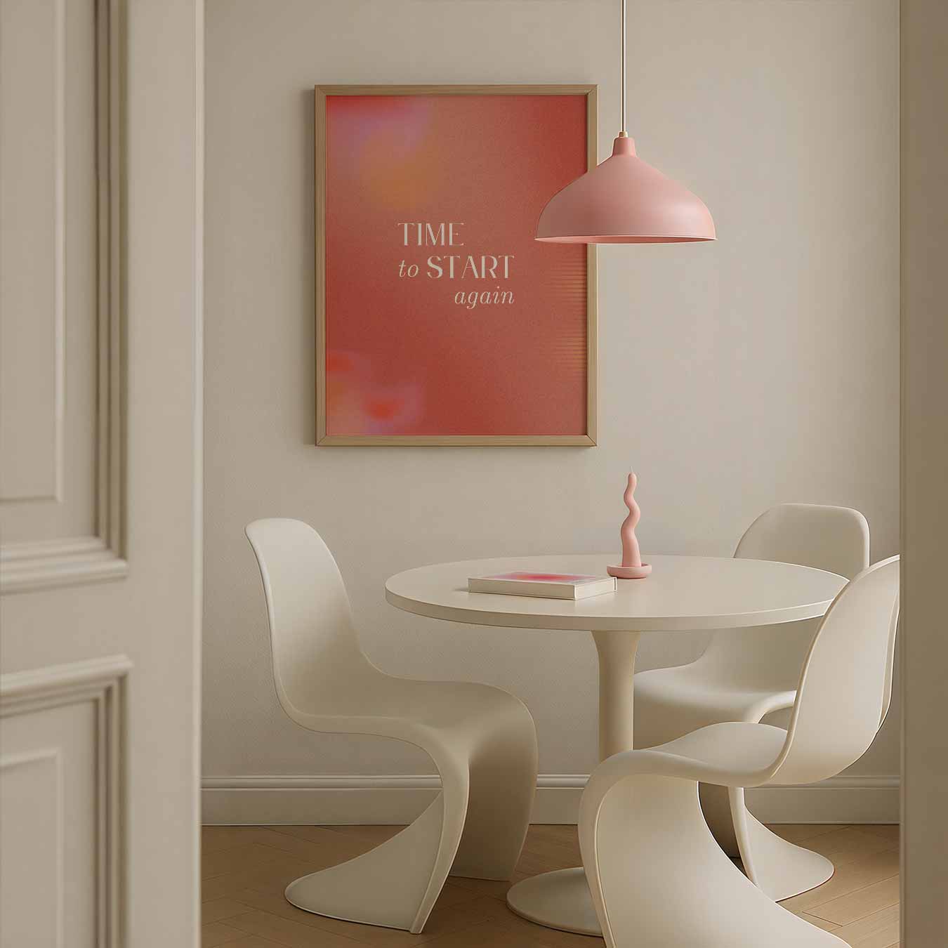 Time to Start Again Poster-WallArtistic