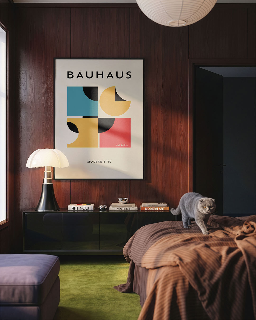 Vorm en kleur Poster