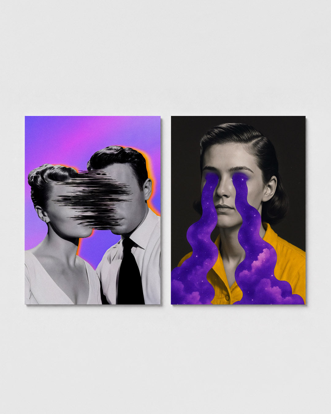 Verstoorde portretten Posterset