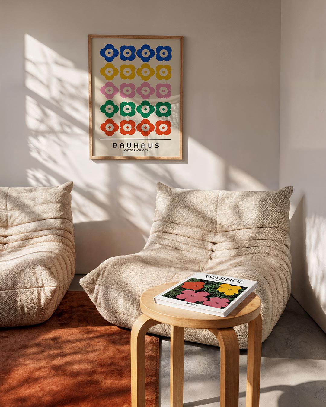 Bloemvormen en ritme Poster