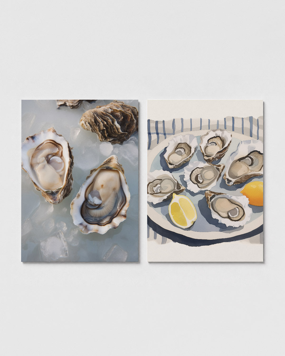 Natuurlijke texturen Posterset