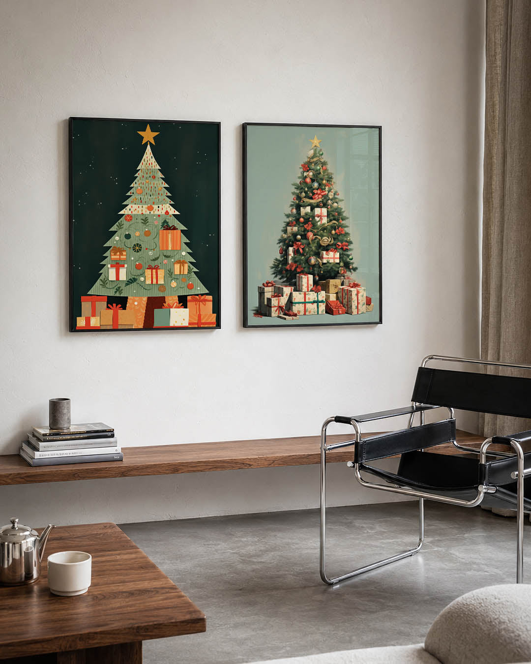 Feestelijke vormen Posterset