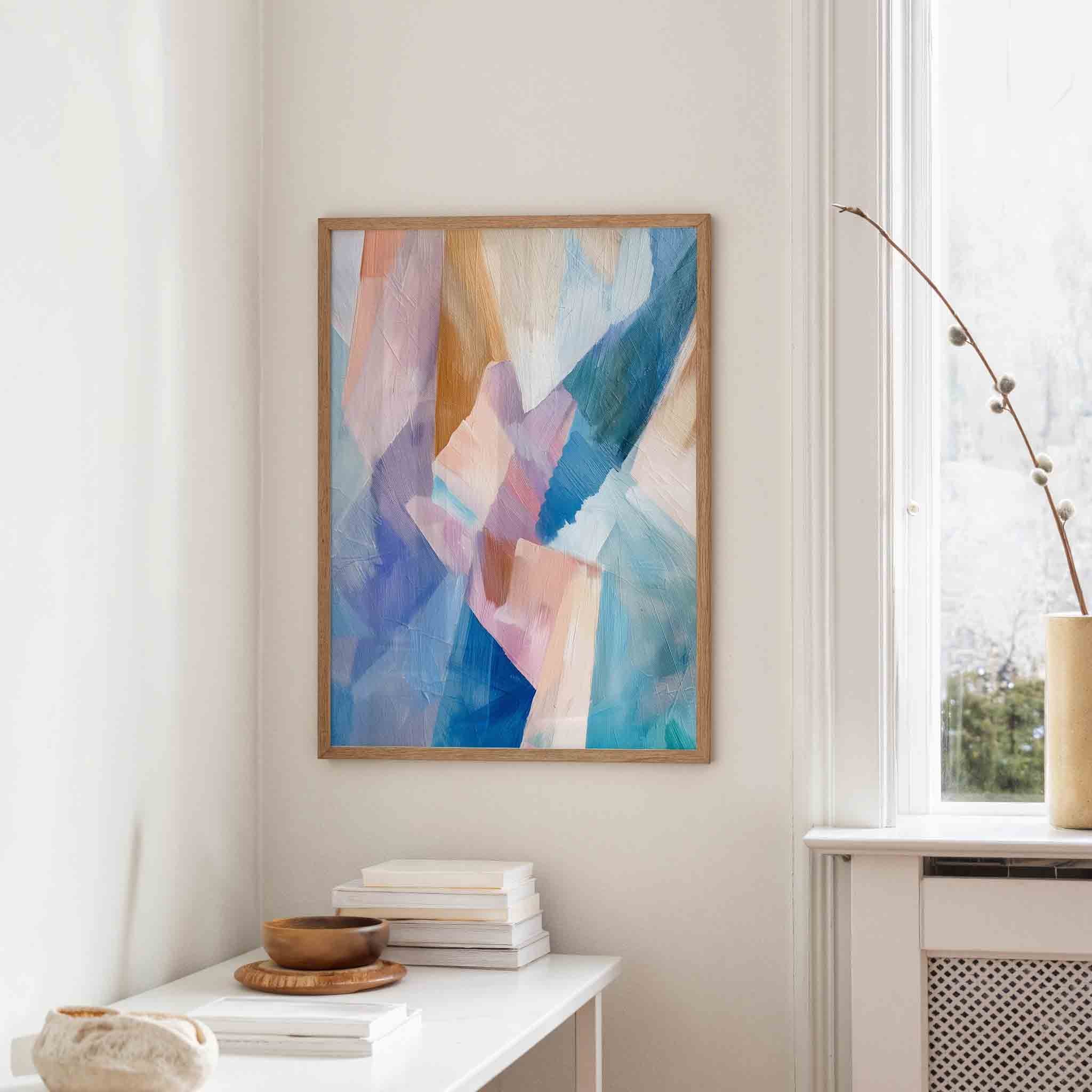 Abstracte vormen Poster