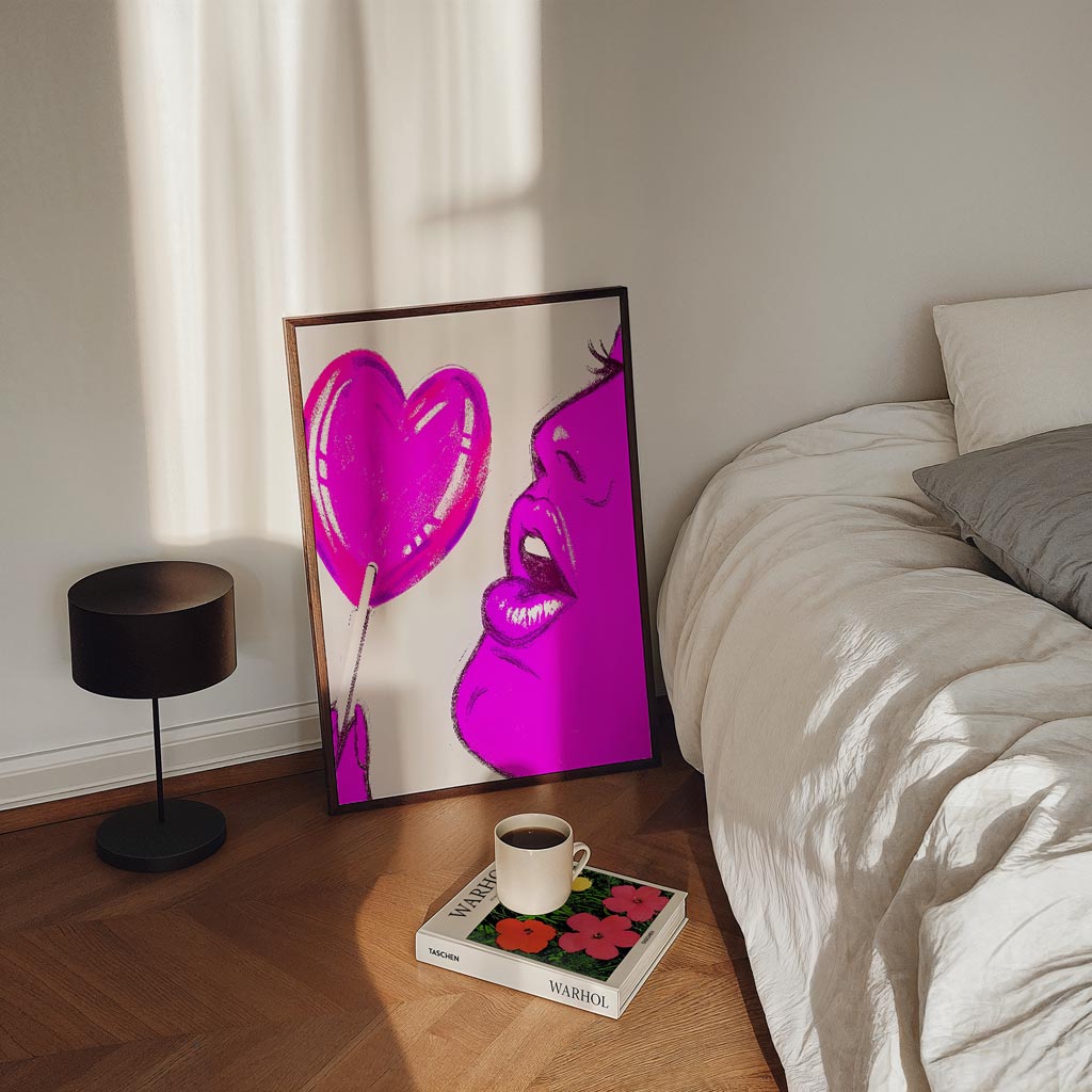 Liefdevolle Lolly Poster-WallArtistic