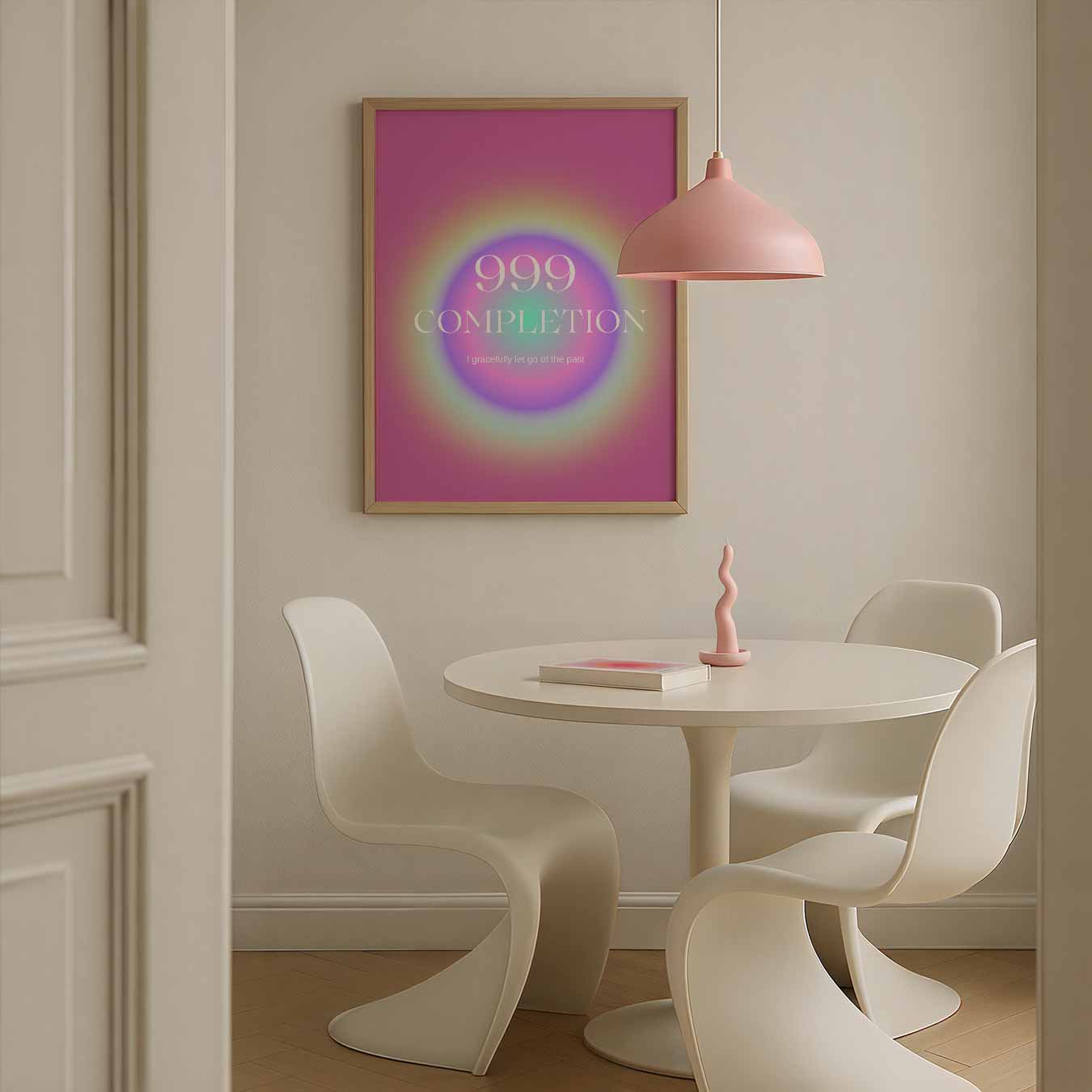 Inspirerende 999 Affirmatie Poster-WallArtistic