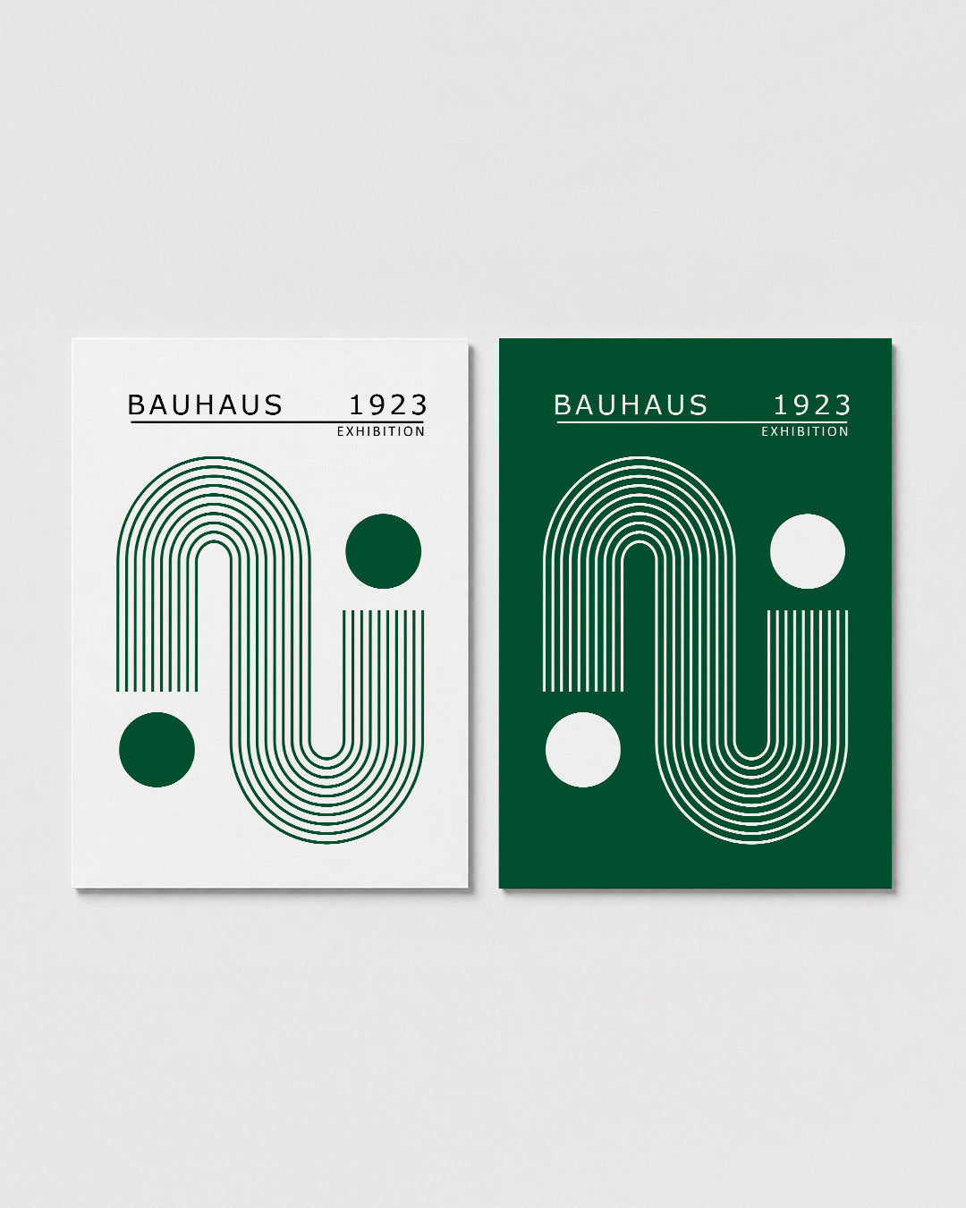 Lijnen en cirkelspel Posterset
