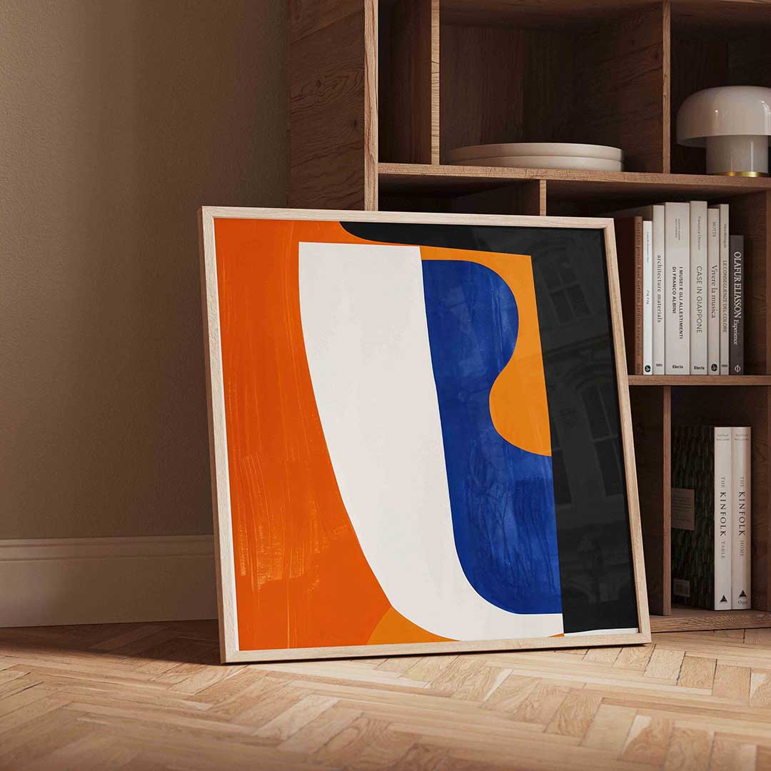 Abstracte vormen Poster