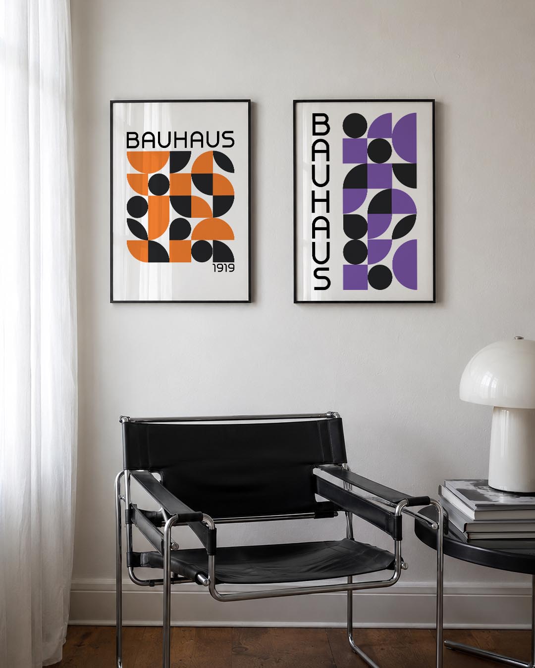 Vormen en kleurvlakken Posterset