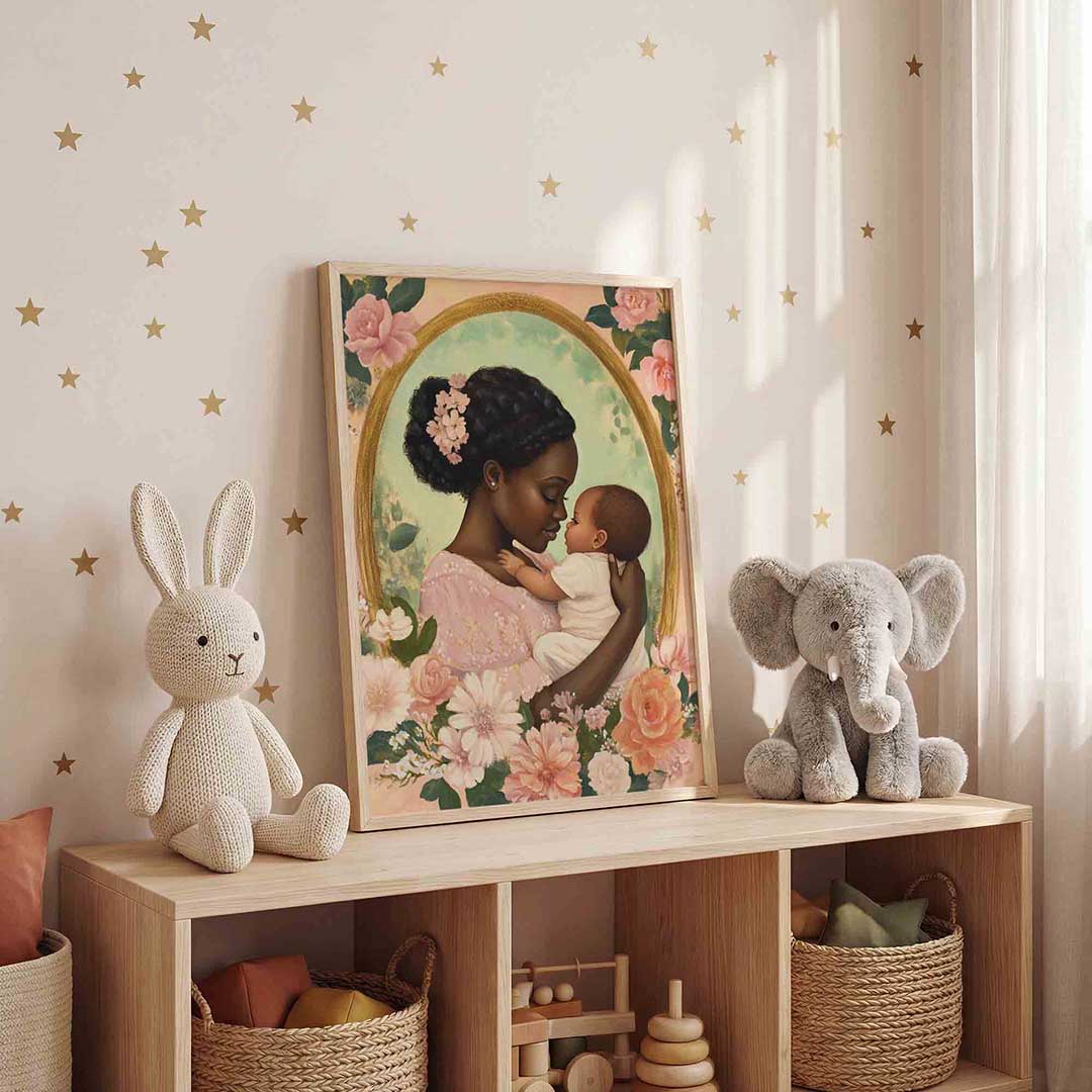 Moeder en kind Poster