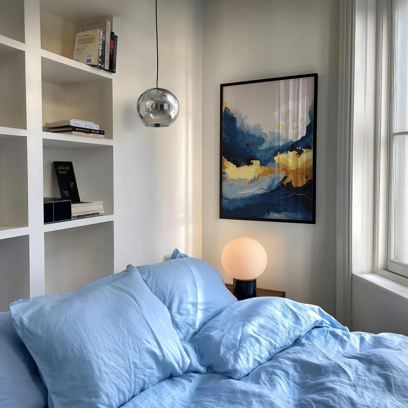 Dromerige Hemel Abstract Poster-WallArtistic