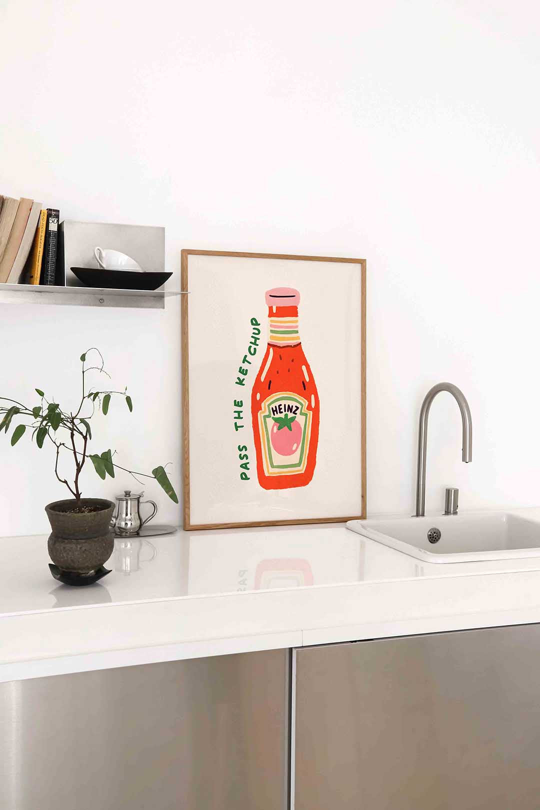 Ketchup fles Poster