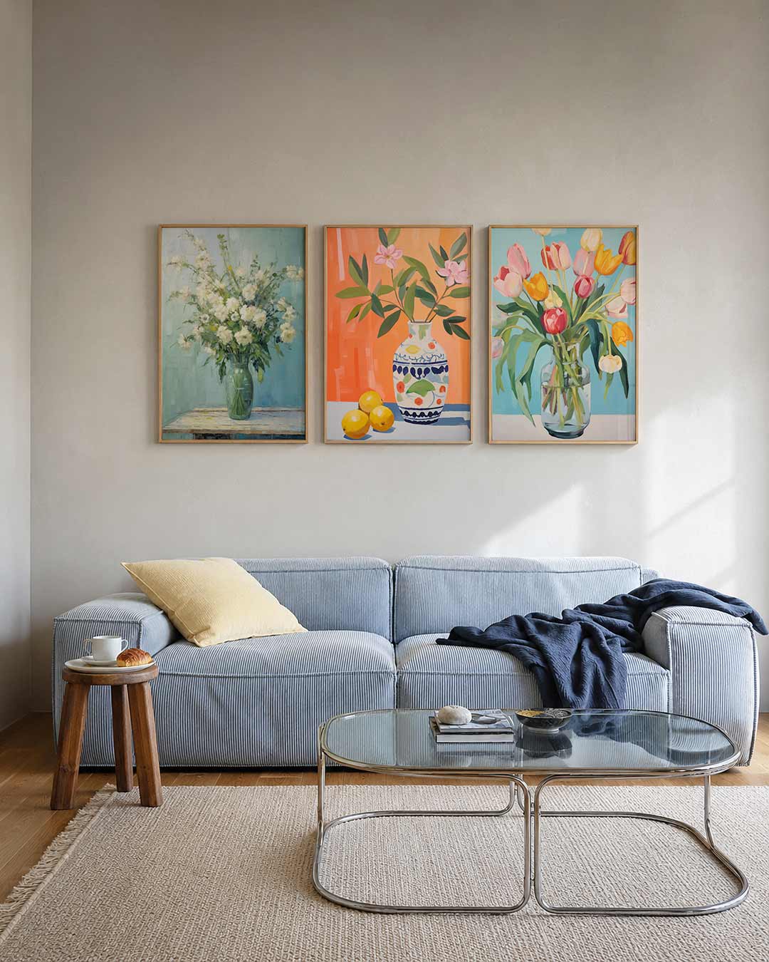 Bloemrijke harmonie Posterset
