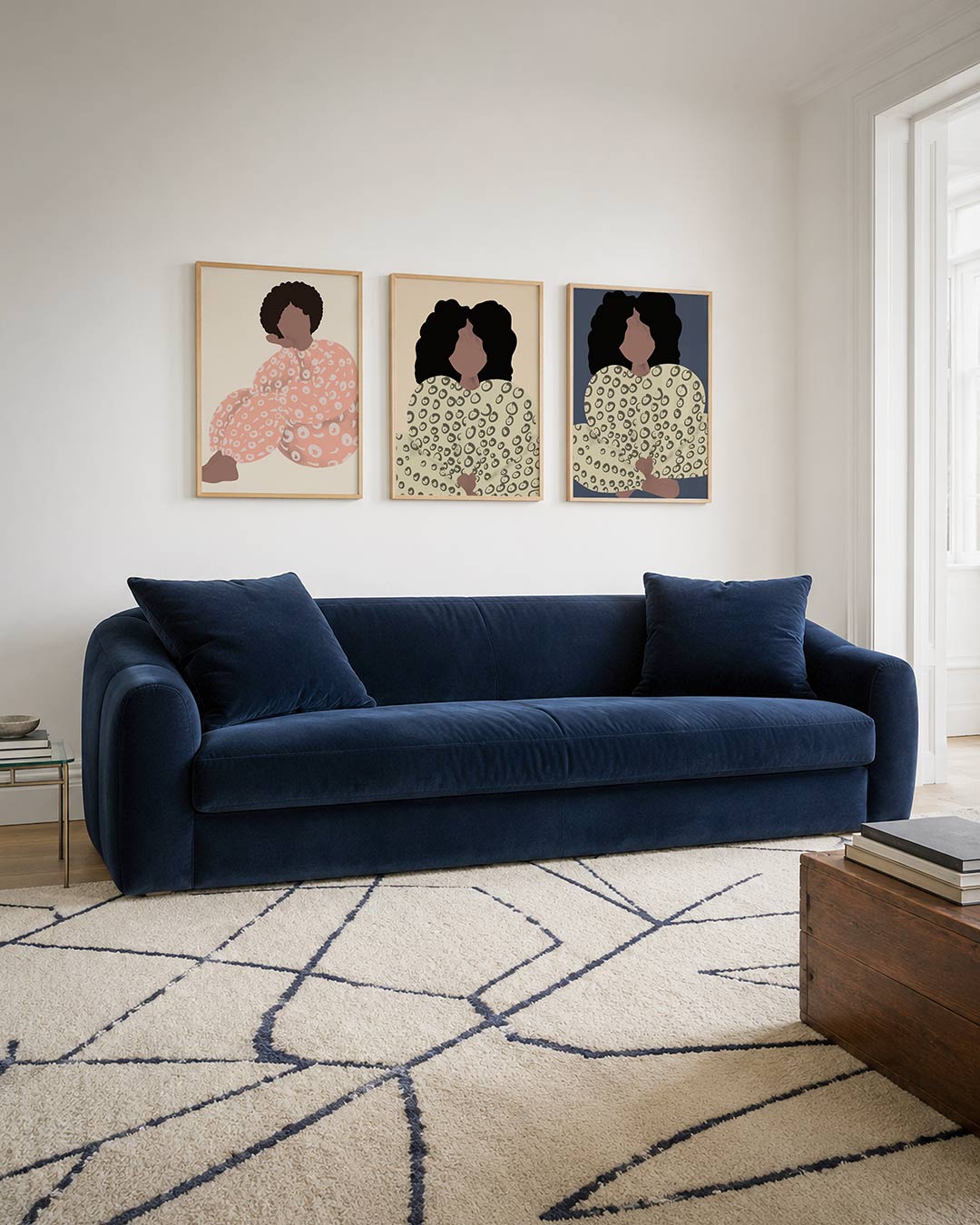 Vorm en kleurenspel Posterset