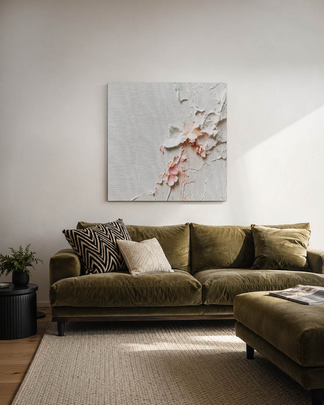 Textuur en lagen Kunstwerk