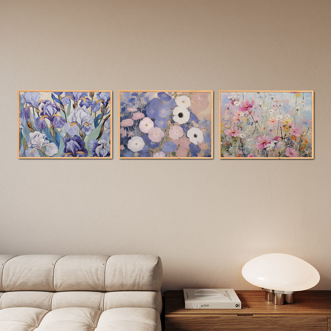 Bloemrijke mozaïekpracht Posterset